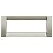 Vimar Serie Idea – Placca Classica 4 Moduli Metallo Titanio Metallizzato - 3