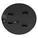Ford OEM NEW Modern Black Stainless Steel Twist-On Fuel Door Cap for Car, Truck Compatible with F-150 FL3Z99405A26BPTM