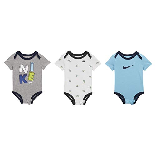 Image of Nike 3 Pack Infant Baby Bodysuits