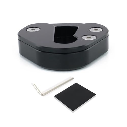 Extension béquille Yamaha XJR 1300 plaque support alu usiné