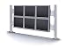 Produktbild Newstar FPMA-DTB200 - Flatscreen Desk Toolbar - 10-24", for 6 Screens - Warranty: 5Y