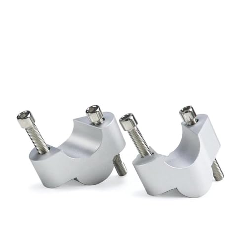 Adaptador de altura manillar motocicleta Ducati Multistrada V4S abrazadera plata