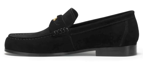 Image of Journey West Mens Genuine Leather Dress Shoes Slip on Penny Loafers for Men