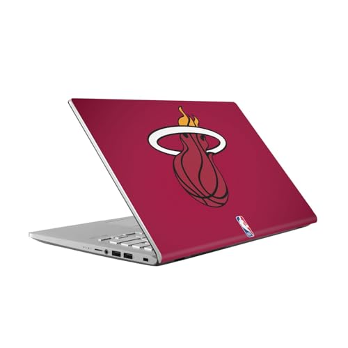 Skin Vinyle Rouge Miami Heat Ajustement Parfait ASUS Vivobook 14