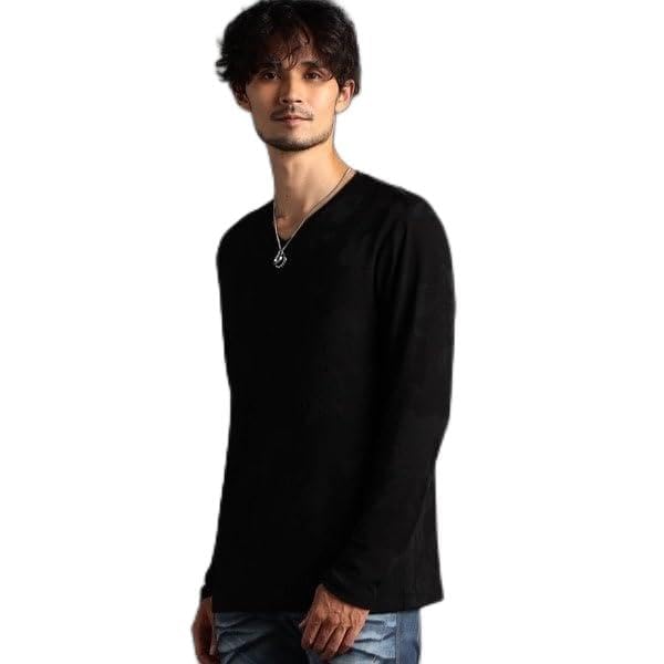 [ニコルクラブフォーメン] アラカルト リンクスジャガードVネックプルオーバー 92その他3 46(M)