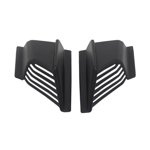 Motorcycle Fairing Side Wings Professional Motorcycle Winglets ABS Wing Spoiler Universal Modification Accessory Fitting ADV160 Motorcycle Wing Spoiler(Black)