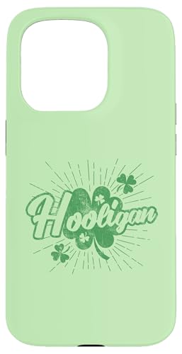 Wee Lil Hooligan St Patrick's Day Irish Souvenir Shamrock �X�}�z�P�[�X iPhone 15 Pro �p
