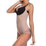 Miederbody mit Brust Push Up Design bedeckt Ihren Brüsten, kann Ihre Ihre Brüste sofort heben, 8cm verstellbare Schultergürtel macht keine Schulterdruck.