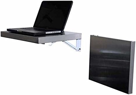 RiversEdge Products Folding Workstation, Stainless Steel, Wall Mounted Shelf, 17" X 14"
