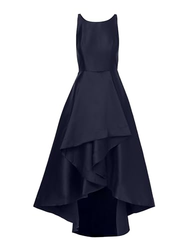 Image of Adrianna Papell Womens Mikado High-Low Gown