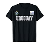 Uruguay - Camiseta de fútbol Uruguay Travel. Camiseta de la bandera de Uruguay para hombres, mujeres, jóvenes y niños