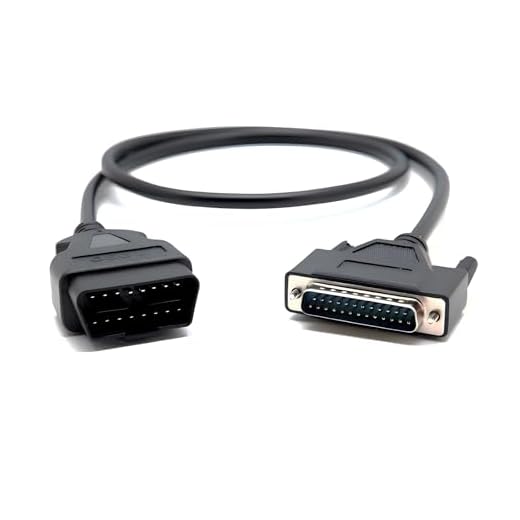 Vomeko OBD2 Cable,Diagnostic Scan Tool Various Model Scanners for INNOVA 3100 3110 3120 3130 3130C 3140 3150 3160 DB25 to OBD2 Replacement Cable for US/EU/JP Vehicles
