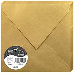 Clairefontaine - Ref 5586C - Pollen Adhesive Envelopes (Pack of 20) - C6 Sized, 120gsm Paper, Printer-Compatible, Acid Free, Adhesive Strip for Easy Seal - Intensive Red