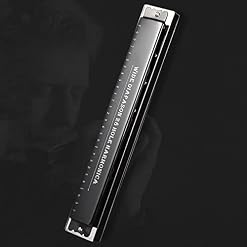 MEIeynt Harmonica polyphonique, harmonica accentué en C, 28 trous Harmonica C, pour adultes, débutants, professionnels… - Les Beatles, Paul McCartney, John Lennon, RIngo Starr, George Harrison MEIeynt Harmonica polyphonique, harmonica accentué en C, 28 trous Harmonica C, pour adultes, débutants, professionnels… – Image 3