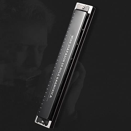 MEIeynt Harmonica polyphonique, harmonica accentué en C, 28 trous Harmonica C, pour adultes, débutants, professionnels… - Les Beatles, Paul McCartney, John Lennon, RIngo Starr, George Harrison MEIeynt Harmonica polyphonique, harmonica accentué en C, 28 trous Harmonica C, pour adultes, débutants, professionnels… – Image 4