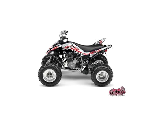 Kit Déco Yamaha 250 Raptor KUTVEK Rouge Spirit Haute Résistance