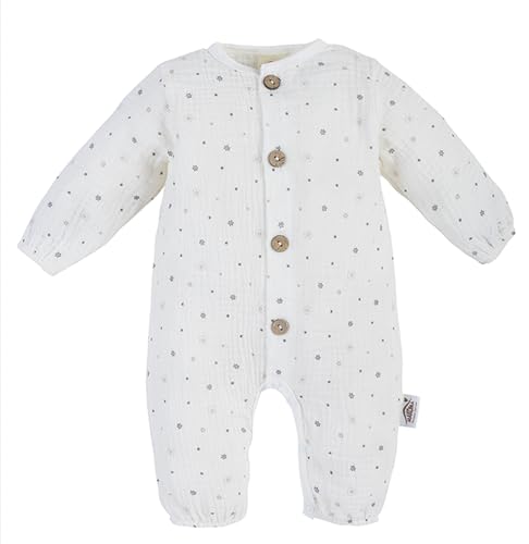 Makoma Baby Musselin Strampler - Neugeborene Jungen & Mädchen -...