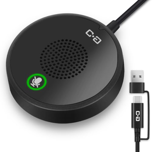 USB Conference Microphone for PC & Mobile