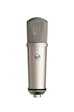Warm Audio WA-87jr SE Large-Diaphragm Cardioid Condenser Microphone, Studio-Grade Sound for Vocals, Instruments, Podcasts, Nickel