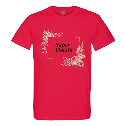 T-shirt homme Super Témoin idéal pour les préparatifs et photos de mariage