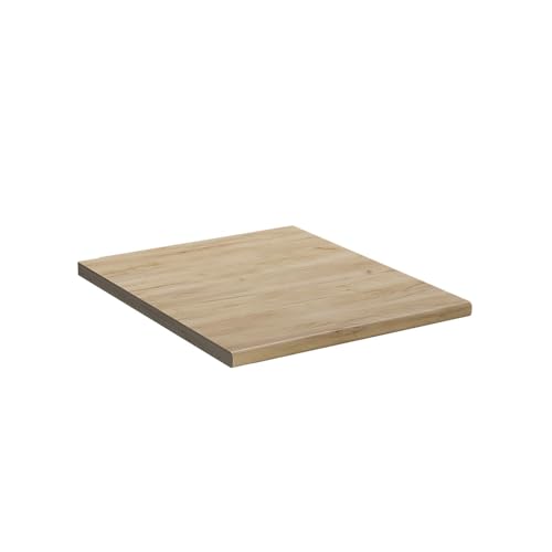 Vicco Plan de Travail Cuisine R-Line, Chêne de Force doré, 50cm, adapté au Montage sur des Meubles Bas et des Plans de Travail