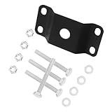 NULYLU Heavy Duty Solar Panel Pole Mount Bracket Halterung für Solarlampen Einfache Installation Robustes Design für Outdoor Beleuchtung Montageset