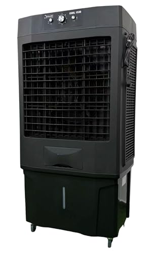 GARLAND COOL 1530 – Climatizador Evaporativo 480W, 120L, 23000 m³/h, 100–130 m², Bajo Consumo, Enfriador Aire Industrial