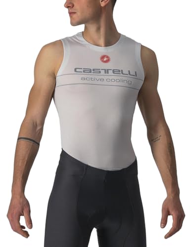 T-shirt sans manches Castelli Active Cooling Homme pour cyclisme performance