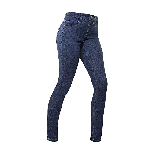 CALCA JEANS FEM.INVICTUS VICTORY AZUL NOITE 34