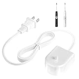 IBERLS Replacement Charger Base for Philips Sonicare Electric Toothbrush HX6100 Charger, for Philips Sonicare 5100, 5300, HX3000, HX6000, HX8000, HX9000 Power Cord, Large, white