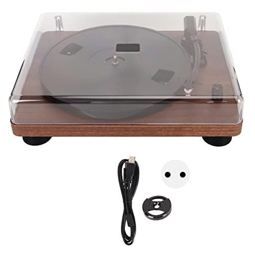Tourne-Disque Vinyle, Son Clair Haut-Parleur Intégré Sortie RCA Platine Vinyle Stéréo Phonographe 100-240V avec Housse Anti-Poussière pour La Maison (Prise UE) - Les Beatles, Paul McCartney, John Lennon, RIngo Starr, George Harrison Tourne-Disque Vinyle, Son Clair Haut-Parleur Intégré Sortie RCA Platine Vinyle Stéréo Phonographe 100-240V avec Housse Anti-Poussière pour La Maison (Prise UE) – Image 7