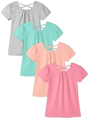Watermelon Red, Light Grey, Aqua Green, Peach