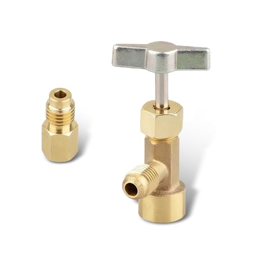 2PCS R134a Can Taps, R134a Self Sealing Can Tap Opener