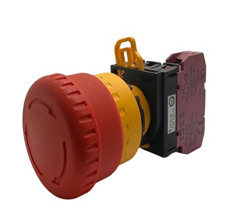 Arrêt d'urgence YW1B-V4E01R 1NC pour sécuriser le démarrage et arrêt des machines