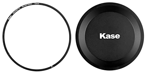 Kase Revolution 72mm Magnetic Inlaid Adapter Set/Kit con tapa magnética para lente miniatura 1