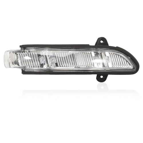 Anlseiod Blinkerleuchten Rechts für CLS C219 E-Klasse W211 S-Klasse W221 C216 Aussenspiegel Spiegelblinker Blinkleuchten glasklar LP-5278 A2198200521