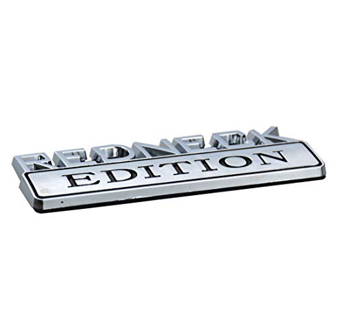 Image of EmbRoom 1Pcs 3.1 inch Redneck Edition Exterior Emblem CAR Truck Boat Decal Logo Replacement for F-150 F250 F350 Silverado RAM 1500 (Chrome /Black)