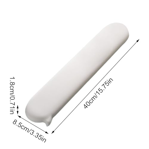 Repose-poignet pour clavier en mousse à mémoire de forme pour bureau - 5