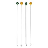 HOME DECO FACTORY - KA4761 - Agitateur à Cocktail en Verre X4 Art de la Table Boisson et Apero Cocktail - Biere et Jus