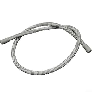 10 mm afvoerpijp voor Midea-drogers, waterpijpafvoerverlengbuis compatibel met wasmachine-apparaten (2 m)