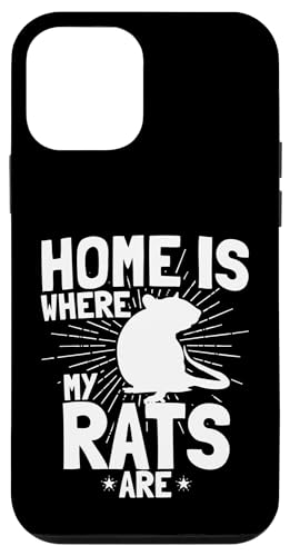 Home Is Where My Rats Are Fancy �l�Y�~������ �������� �X�}�z�P�[�X iPhone 12 mini �p