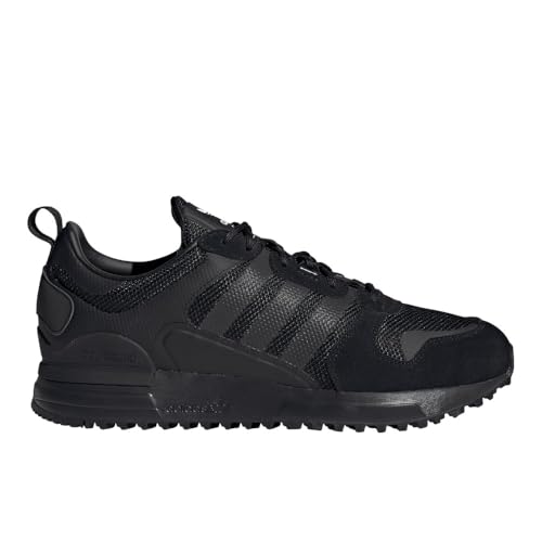 adidas Tênis masculino Zx 700 HD com cadarço casual - preto, Preto