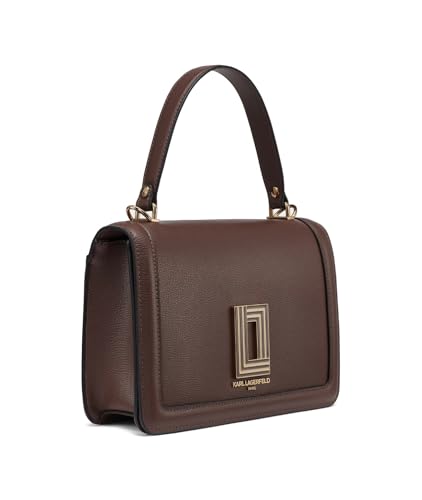 Image of KARL LAGERFELD Women's Simone Solid Satchel Crossbody