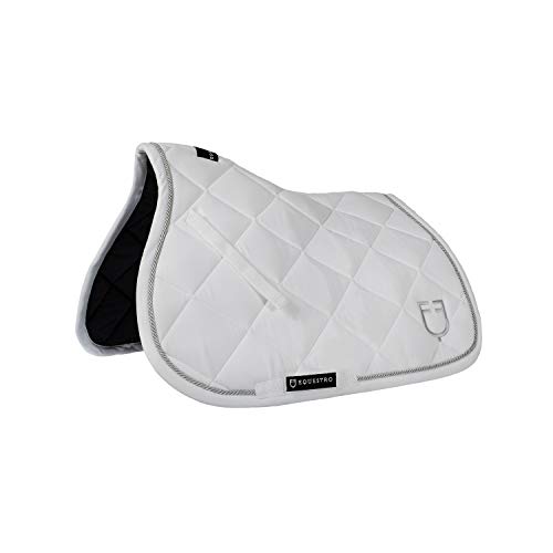 EQUESTRO SOTTOSELLA COTONE C/CORDONE BIG LOGO (FULL, BIANCO)