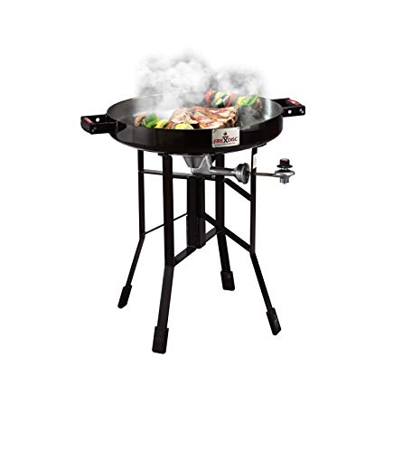 Original FIREDISC 24" Short Outdoor Portable Propane Cooker | Black