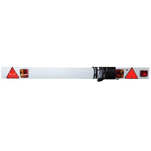 AB Tools 6ft Lighting Board for Boat Trailer 10m Cable Fog Lamp Tail Light Reflectors