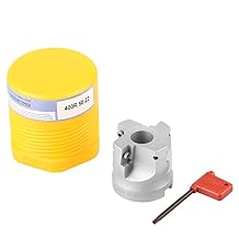 CNC Milling Cutter, BAP400R-50-22-4T 90 Degree Right Angle Shoulder Face Mill Head Shank Face Mill Arbor CNC Milling Cutter CNC End Milling Shell Cut for Milling