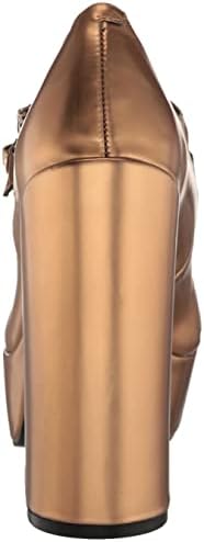 GUESS Women's CALLYNA Pump, Bronze 750, 8.5 | Image 2