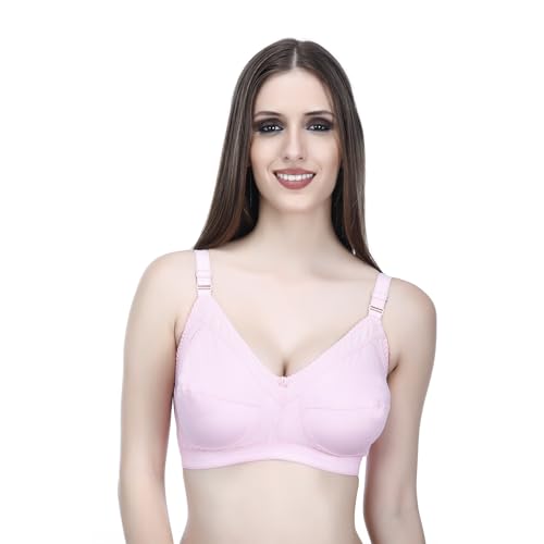 Image of Elina Women's Hosiery Non-Padded Wire Free Regular Bra