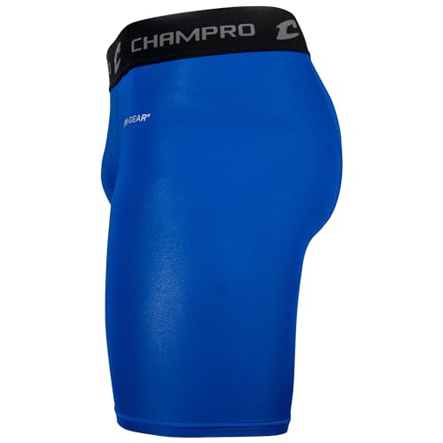 CHAMPRO Men's Polyester/Spandex Lightning Compression Shorts3